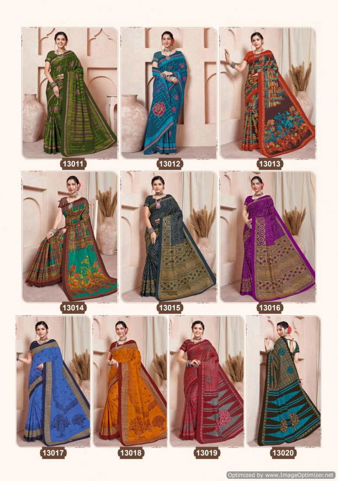 Leelavathi Vol 13 By Balaji Pure Cotton Printed Saree Wholesale Suppliers In India